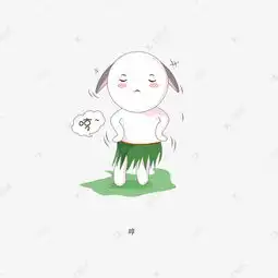 哼兔子卡通可爱表情包素材图片免费下载千库网