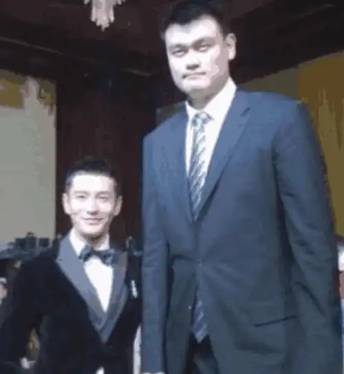 盘点娱乐圈里敢与姚明同框的明星最后一位身高差也是萌翻了