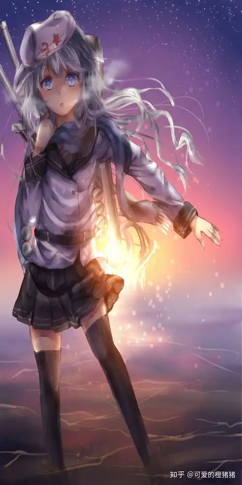 适合全面屏高清动漫女孩手机壁纸