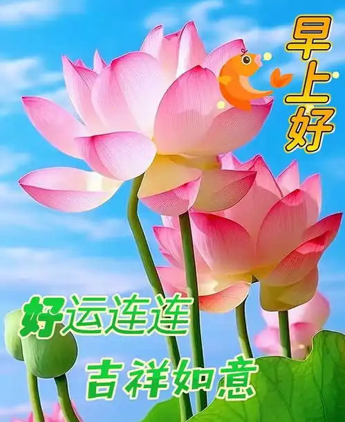 60张早上好温馨祝福图片,今日最新早安问候漂亮图片