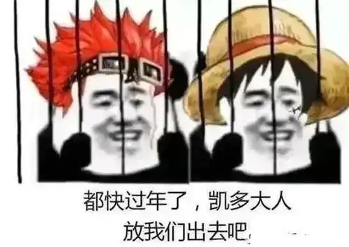 海贼王表情包挨打的凯多,被秒的路飞,还有谁要当海贼王