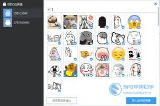 手机qq表情可以从电脑上导入吗