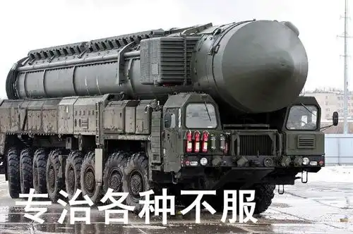 俄罗斯白杨洲际导弹表情包大杀器