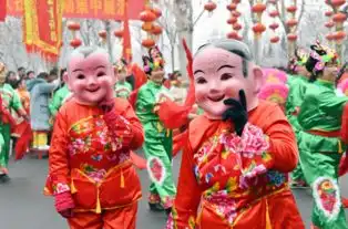 敲锣打鼓闹元宵