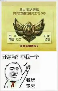 金馆长搞笑图片英雄联盟lol青铜五,开黑吗