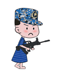 这个扛着枪的小兵表情有点意思赶紧收藏