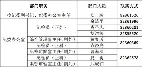 岗位分工
