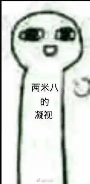 搞笑gif动态图微信斗图必备表情包来自2米8的凝视