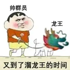 群表情包又到了溜龙王的时间了