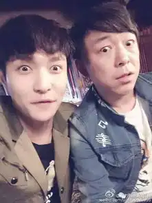 张艺兴发合影为黄渤庆生二人灰头土脸搞怪