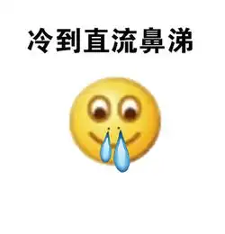 冷的表情天冷了,你妈叫你穿秋裤