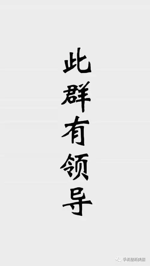 群聊天背景图,此群有领导