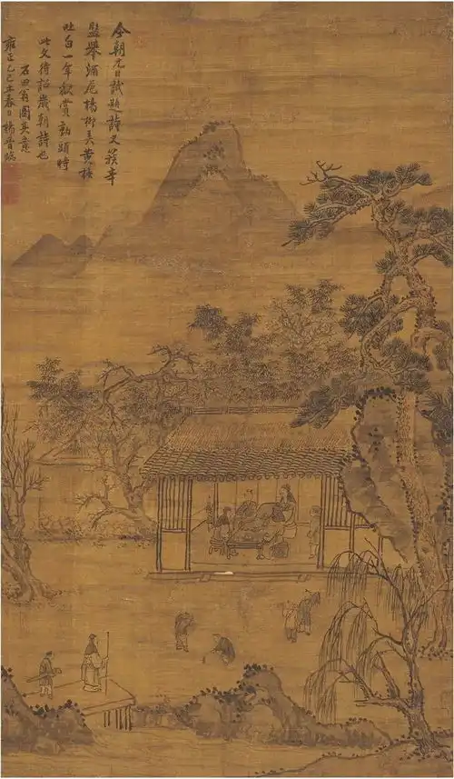 各种岁朝图,看看古人怎么过春节