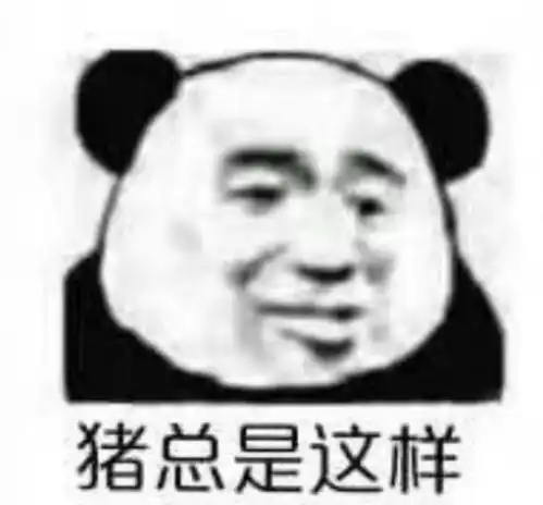 熊猫头表情包棒不愧是我