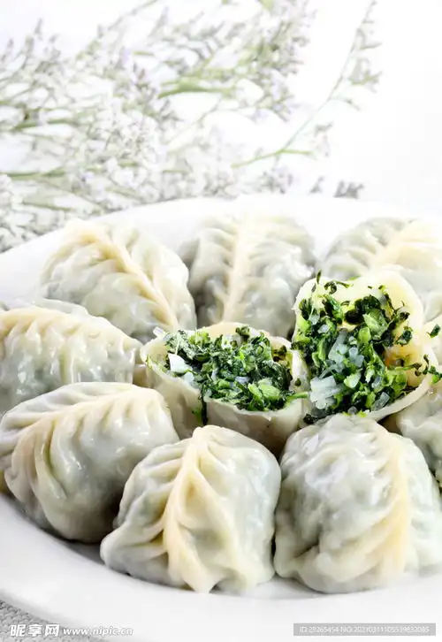包饺子摄影图