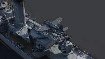 战争雷霆中首度登场的轻型巡洋舰