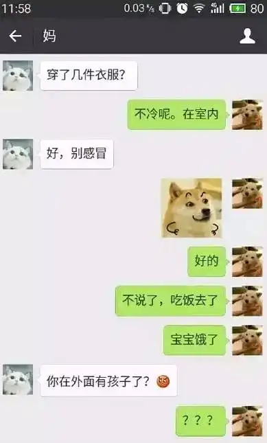 在厚街,有种代沟叫爸妈的微信表情包看完欲哭无泪