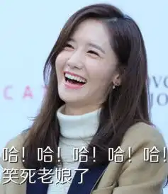 林允儿大笑的表情包搞笑一点的无水印蟹蟹