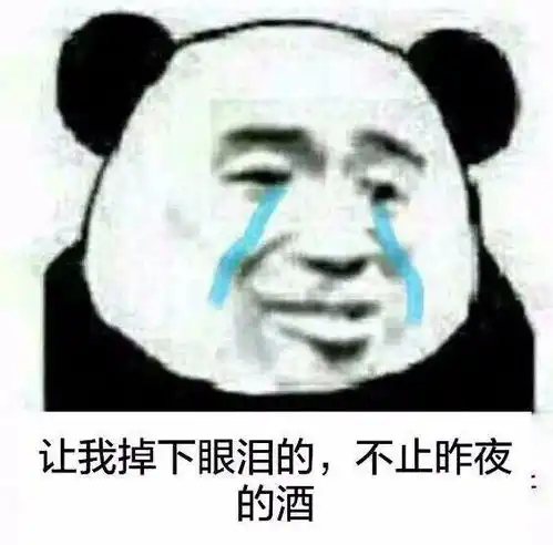 熊猫头表情包i太可怕了不可思议