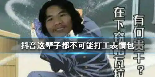 抖音这辈子都不可能打工表情包分享