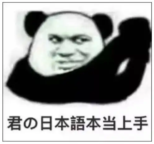 有什么学日语的人才懂的表情包