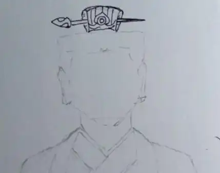 三国里面的刘备怎么画简笔画