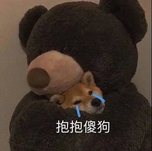 表情包抱抱傻狗