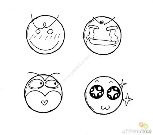 魔幻现实主义表情包简笔画
