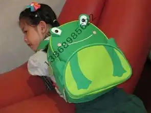 skiphop幼儿园书包帆布包批发青蛙