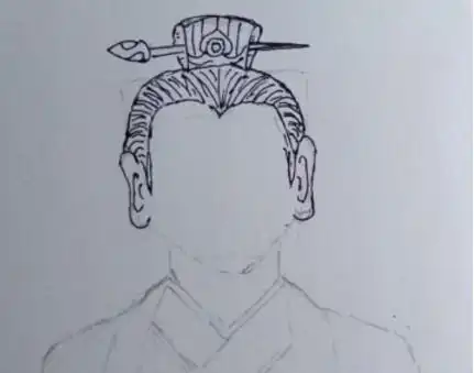 三国里面的刘备怎么画简笔画