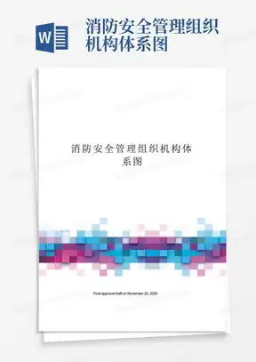 消防组织机构word模板下载熊猫办公