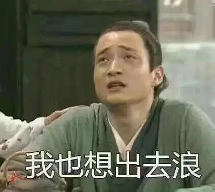 我也好想出去浪,怎么还没人约我
