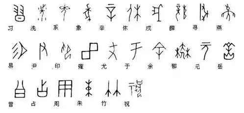 你的名字用甲骨文怎么写