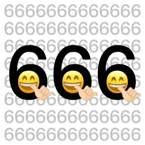 阴阳怪气数字666表情包