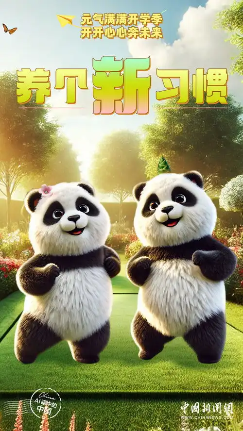 ai眼中的中国元气满满开学季,开开心心奔未来