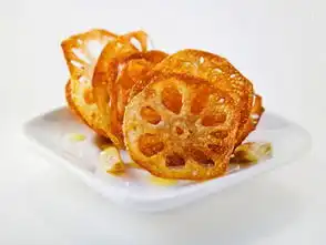 鲜脆酥炸藕片