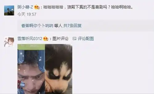 狼殿下撞脸大赏,演员表情各异,莫不是一部喜之郎