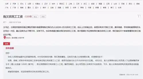 拖欠工资85.3万元濮阳一学校承包单位被调查处理....