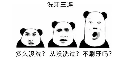 口腔三连表情包