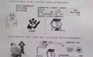 这份表情包试卷,简直是期末考试圈的一股清流