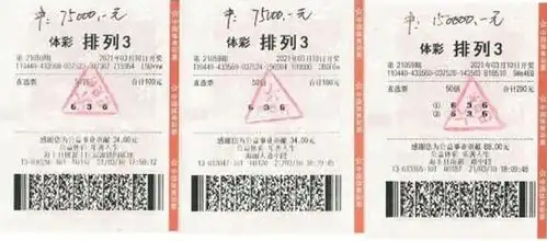 一夜暴富海丰购彩铁粉喜中排列三大奖30万元
