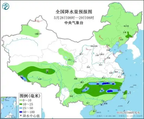 今起南方迎来新一轮强降雨,北方高温天气见缝插针