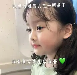 小可爱撒娇表情包我可没有力气开瓶盖了,有我家先生帮我开