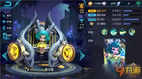 王者荣耀蔡文姬怎么玩王者荣耀蔡文姬攻略