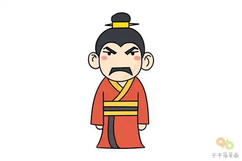 q版三国演义人物简笔画图片大全