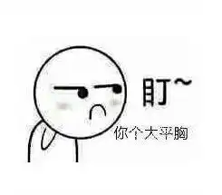 反驳胸小的表情包