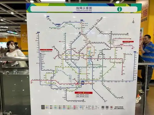 增加城轨新线广州地铁最新版线路图来了