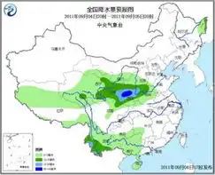 未来三天陕西四川将有强降雨重庆持续高温天气