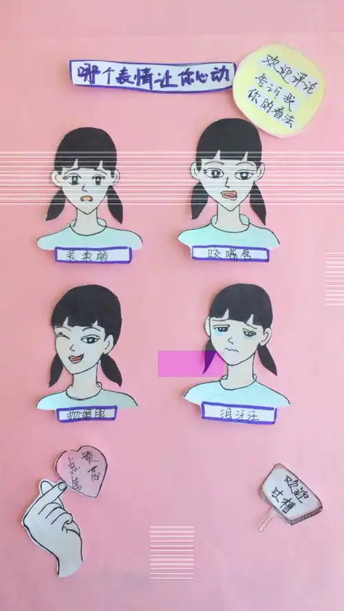 你喜欢哪个表情,或者你讨厌哪种表情