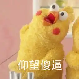 炸鸡兄弟仰望表情包